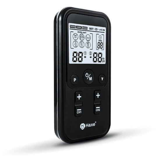 Aparat do elektroterapii render front/lewy bok