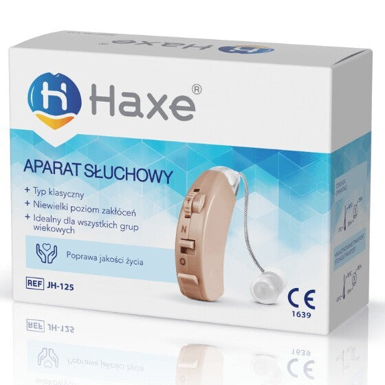 Aparat Słuchowy Haxe JH-125 render opakowanie
