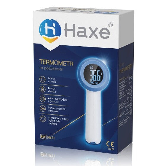 Termometr na podczerwień HW-F1 render opakowanie