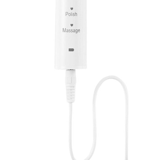 Biała szczoteczka haxe nive white podczas ładowania render