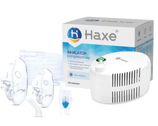 inhalator kompresorowy CNB69008 render zestaw