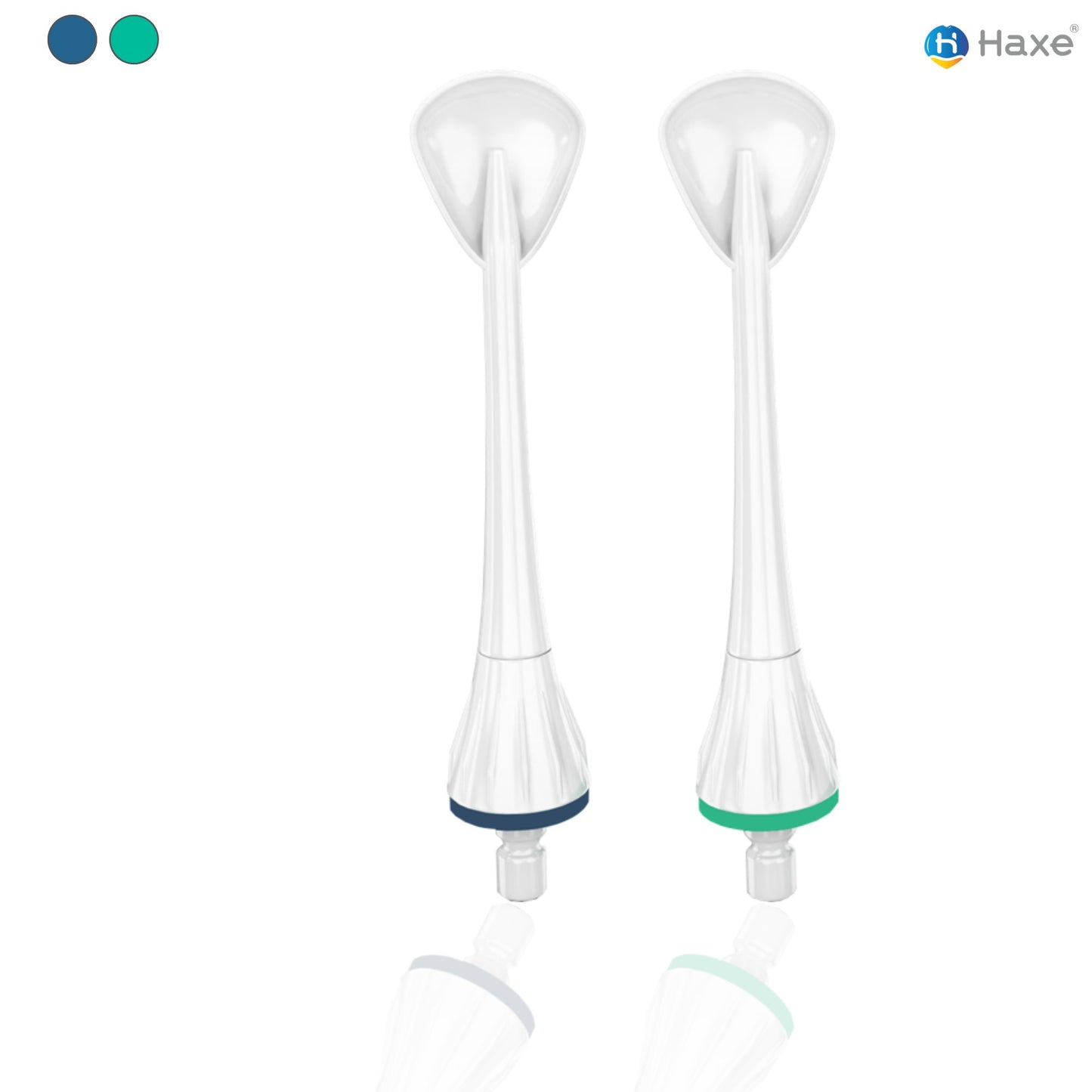 końcówki do języka (skrobak) do irygatora haxe vento (719), Novis (721), juvenum basic (720) render dwie sztuki