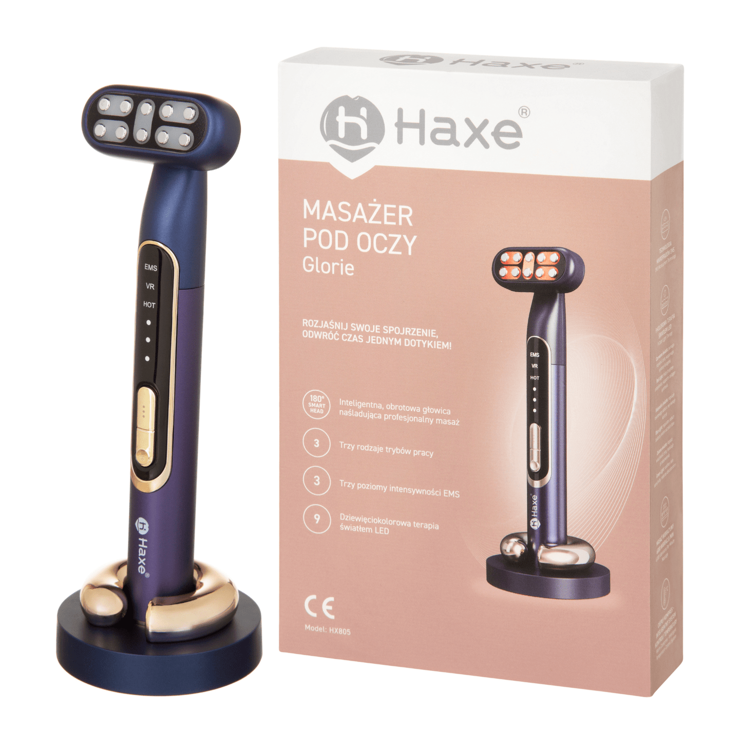 Masażer pod oczy Haxe Glorie