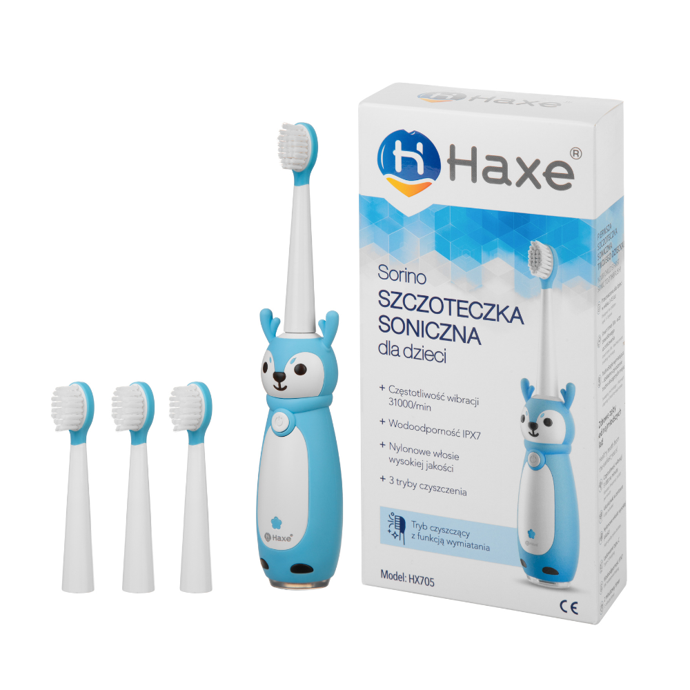 Szczoteczka Soniczna dla dzieci Haxe Sorino