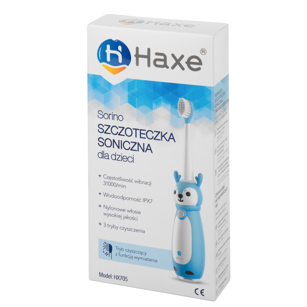 Szczoteczka Soniczna dla dzieci Haxe Sorino