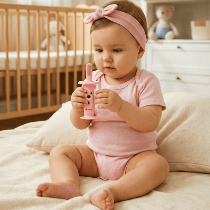 Muzyczna szczoteczka-gryzak do zębów Haxe Lulino