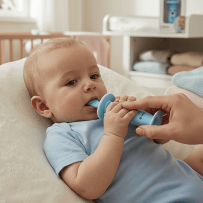 Muzyczna szczoteczka-gryzak do zębów Haxe Lulino